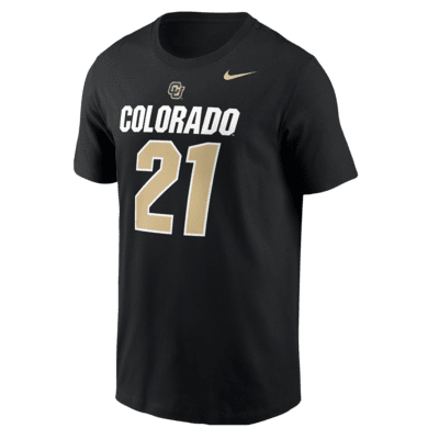 Shilo Sanders Colorado Men s Nike College Football T Shirt. Nike